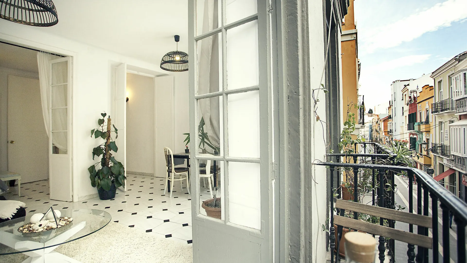 公寓 Bright And Cozy Malaga Center公寓